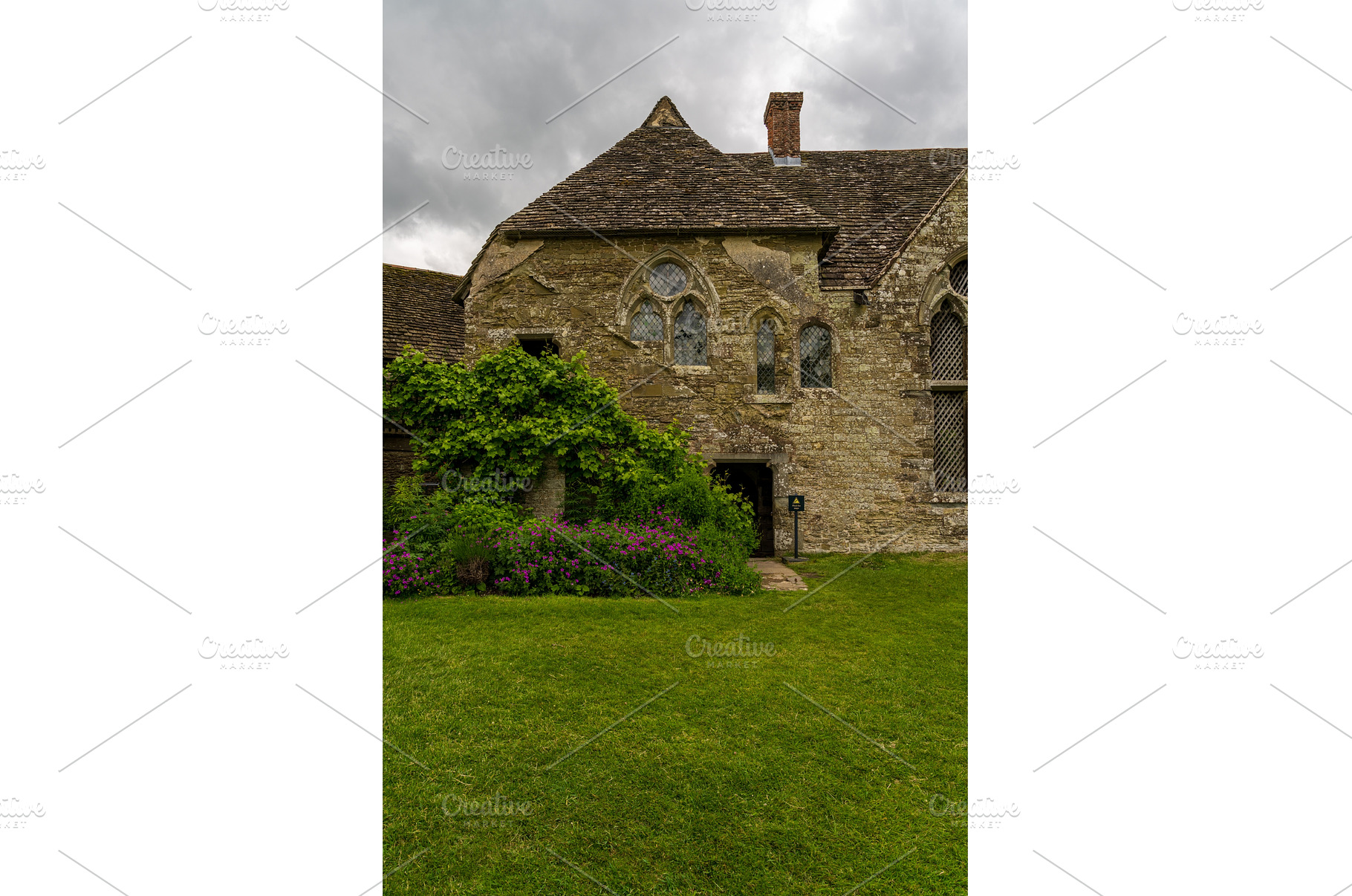 Stokesay castle is 13th Century, an Architecture Photo by Backyard Stock