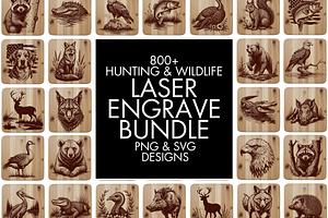800+ Hunting and Wildlife SVG Files