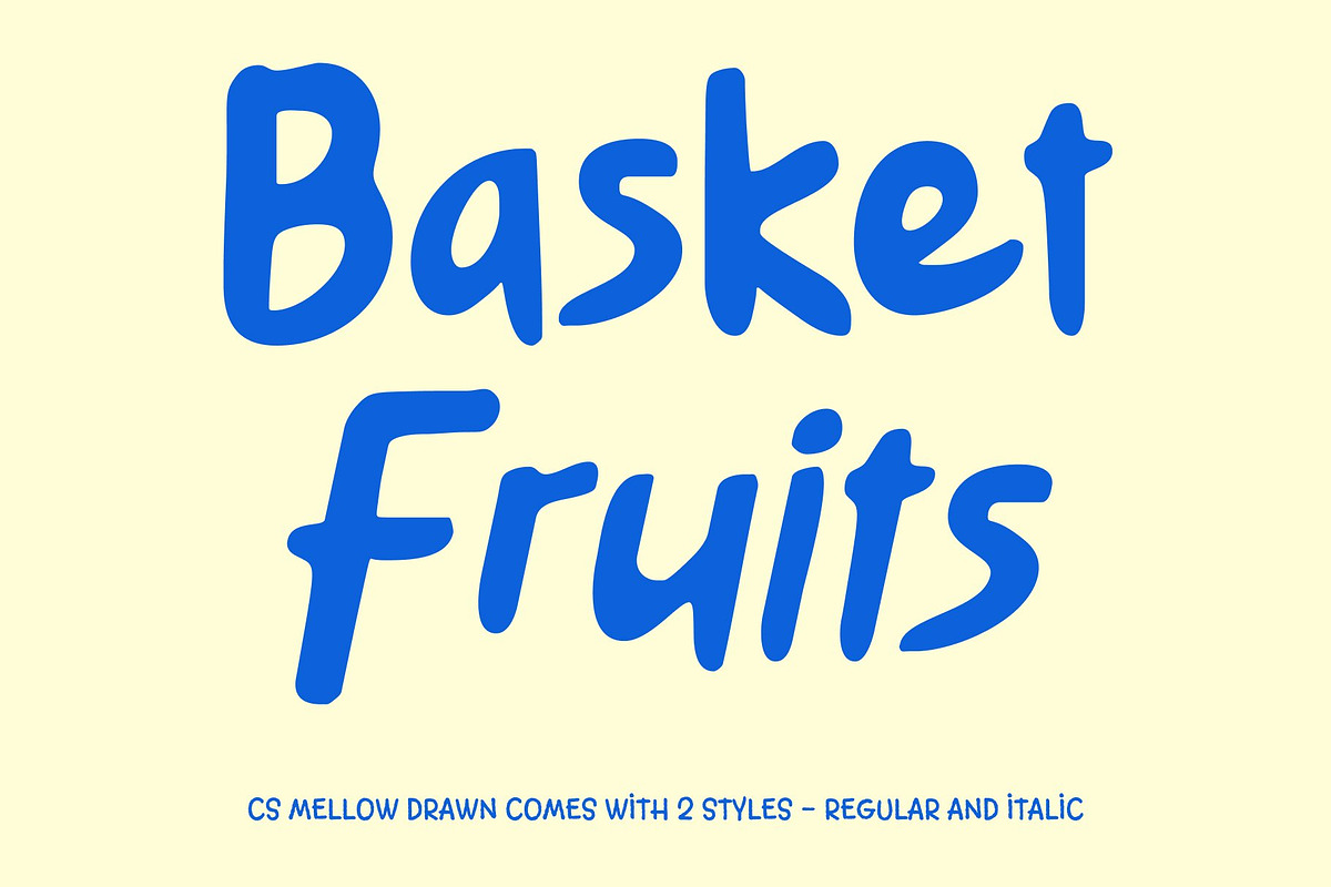 CS Mellow Drawn, a Handwritten Font by Craft Supply Co. (Photo 4 of 8)