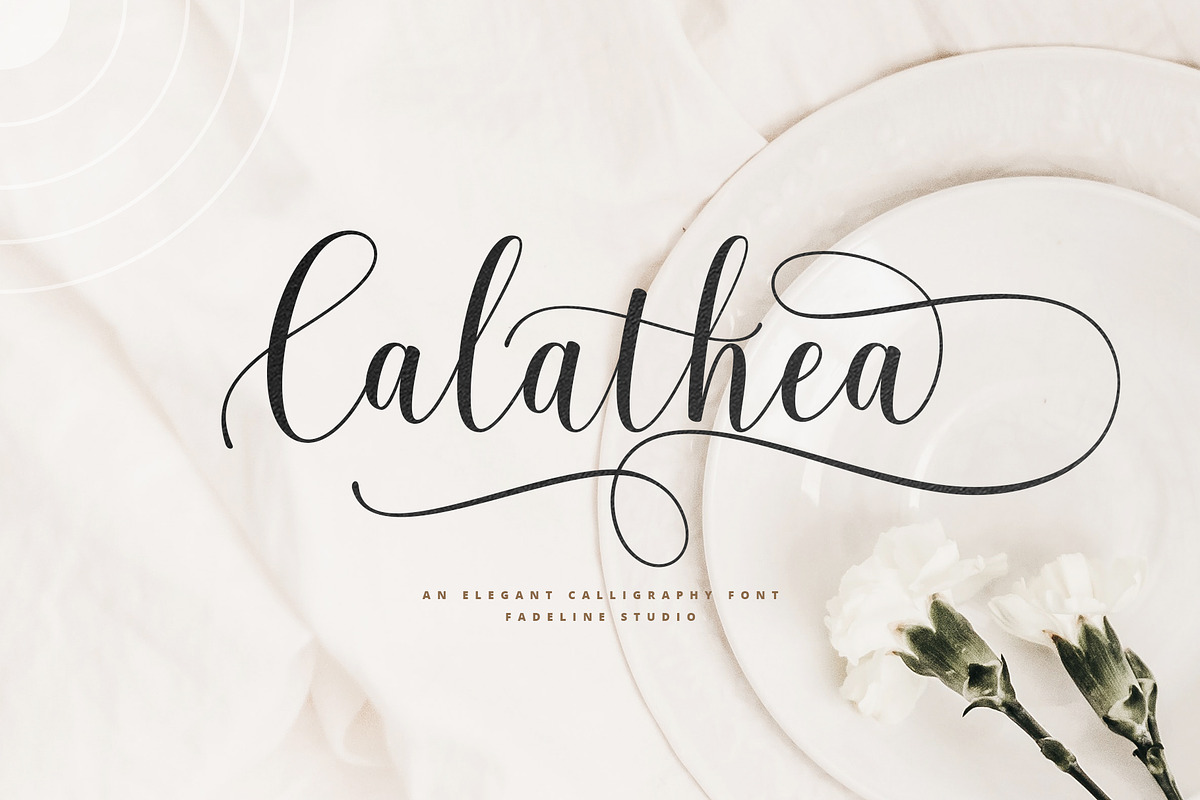 Calathea Elegant Font