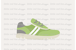 Athletic Shoe Clipart