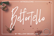 Belfortello Script, a Script Font by Creamy Script (Thumbnail 1 of 6)