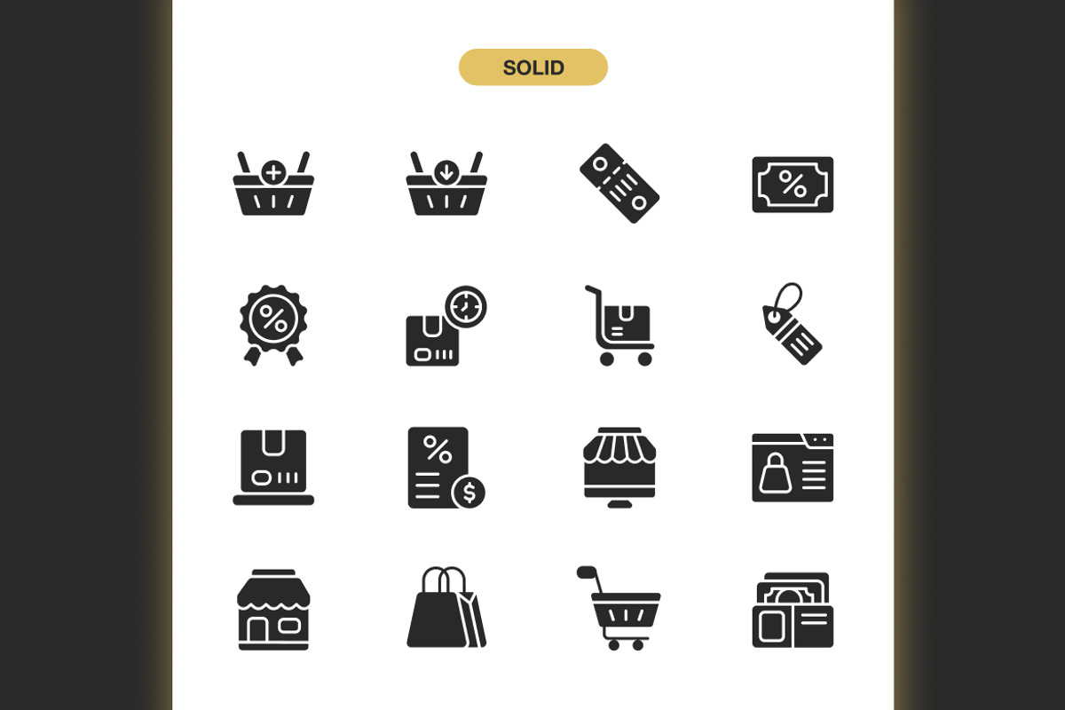 Retail Icons, an Icon by Spacepixel Creative (Photo 3 of 3)