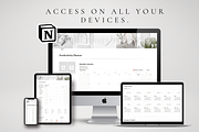 Productivity Tracker Notion Template, a Templates & Theme by BRANDcontent (Thumbnail 7 of 8)