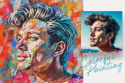 Colorful Painting Photo Effects, an Action Add-On by Amorjesu.com (Thumbnail 19 of 26)