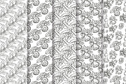 10 Winter Seamless Patterns Set, a Pattern Graphic by Sunset&Sea Design (Thumbnail 2 of 2)