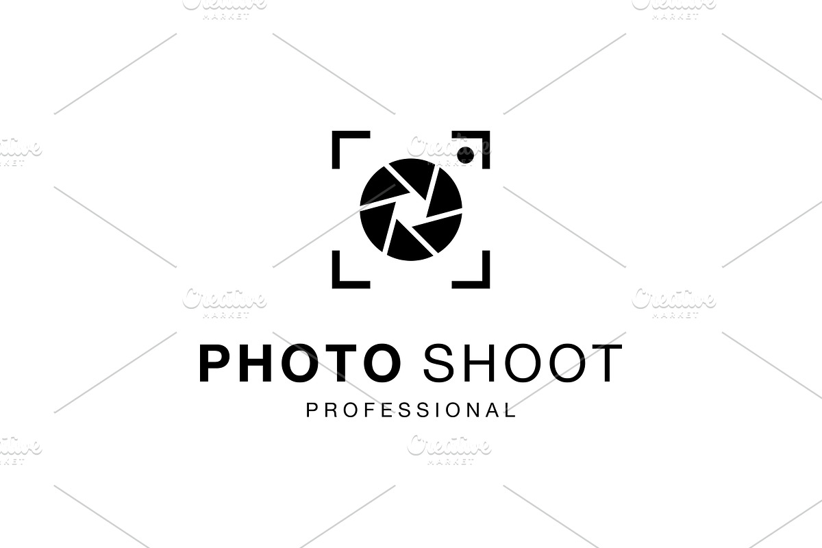 Photo Camera Frame Lens Shutter Logo, a Branding & Logo Template by ika trisiana (Photo 1 of 2)
