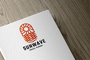 Sun Wave Travel Logo, a Branding & Logo Template by Design_Planet (Thumbnail 3 of 3)
