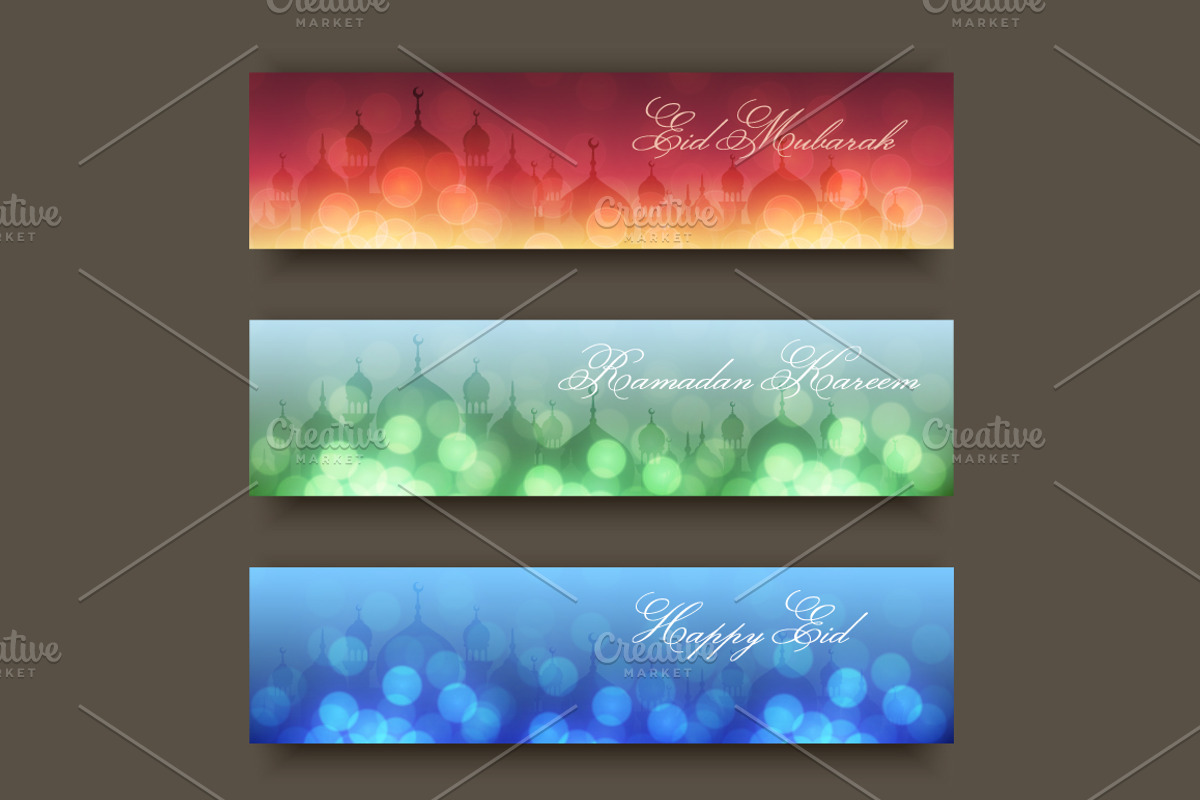 Ramadan Kareem Banners Set, a Templates & Theme by Lianella's Shop (Photo 4 of 4)