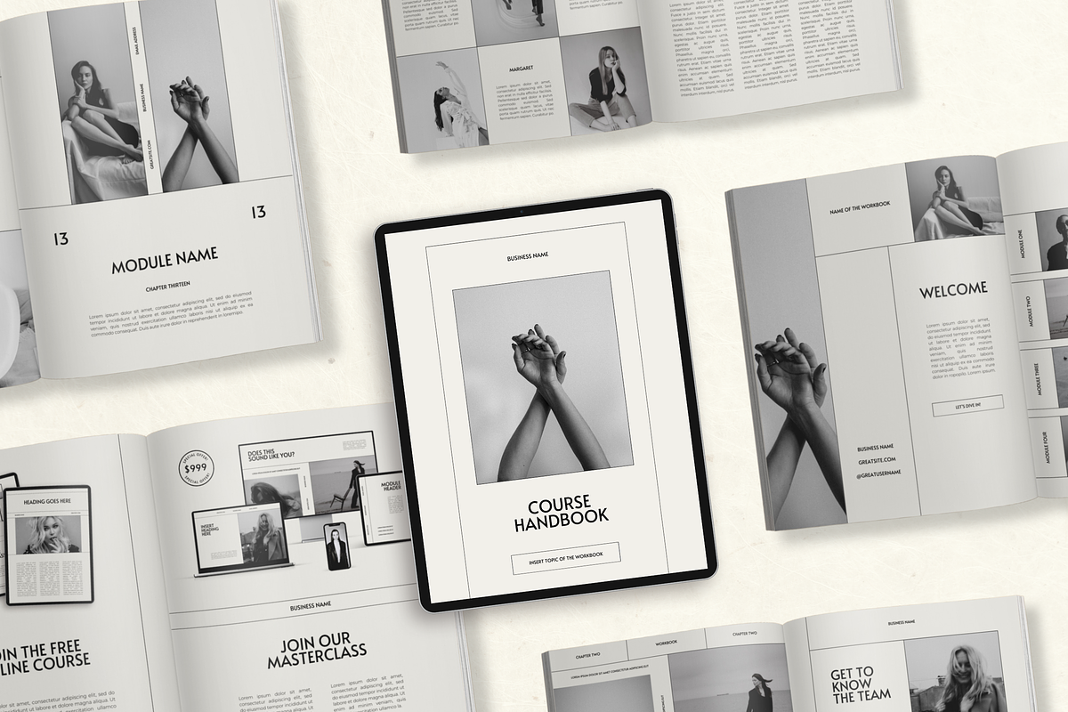 Canva Workbook Template for Coaches, a Magazine Template by Branding Babe Co. (Photo 3 of 10)
