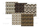 1920s Party Papers | Black and Gold, a Pattern Graphic by GlamArtZhanna (Thumbnail 3 of 3)