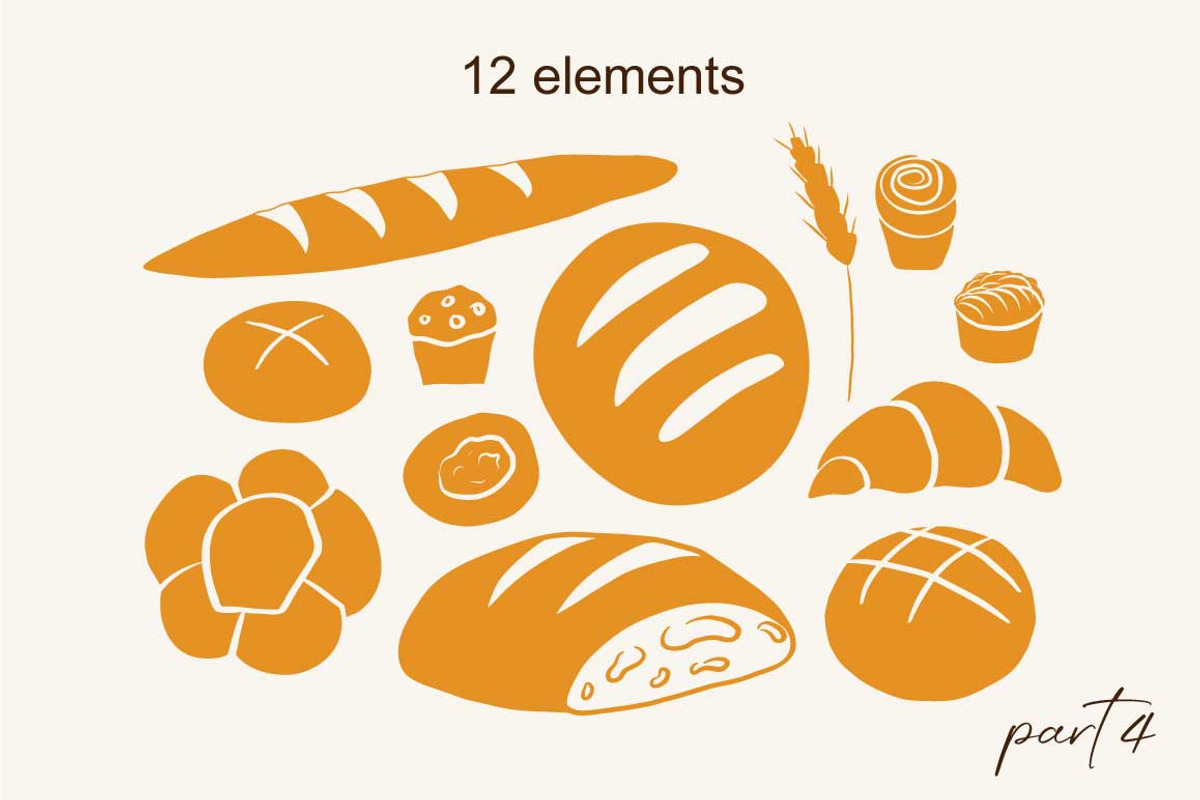 Bakery and pastry, a Graphic by Oxi An illustrator (Photo 6 of 9)