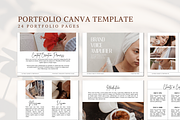 PORTFOLIO CANVA TEMPLATE, a Marketing Template by The Little Lily Studio (Thumbnail 2 of 5)