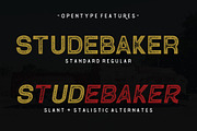 VT Contender - Vintage Display Font, a Sans Serif Font by ViactionType (Thumbnail 3 of 14)
