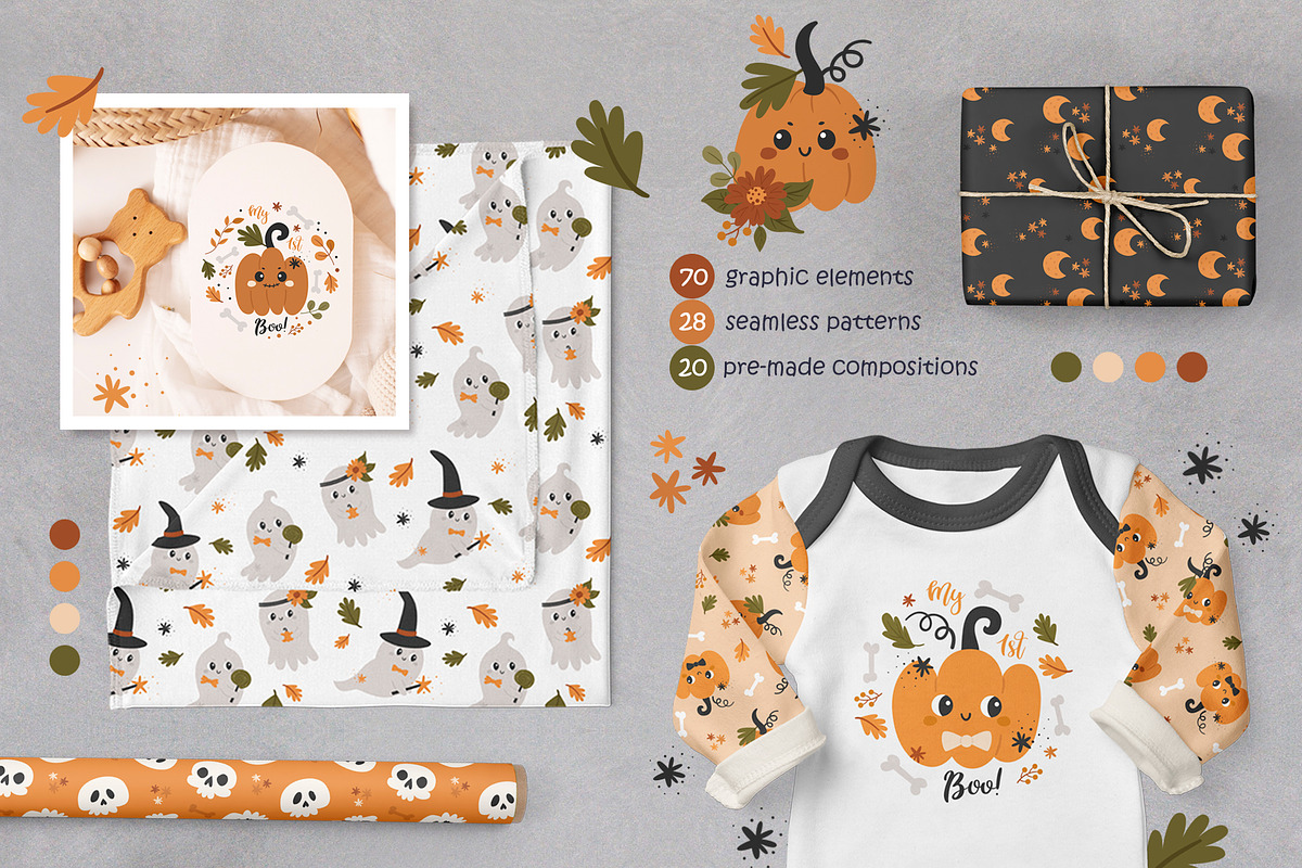 My 1st Halloween Collection, a Graphic by Nafanya (Photo 2 of 14)