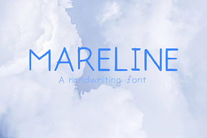 Mareline A Handwriting Font