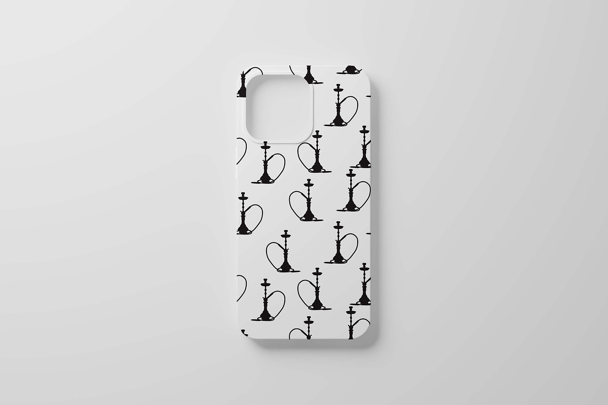 Smoking Pipe Hookah Seamless Pattern, a Pattern Graphic by Viktorijareut (Photo 4 of 5)