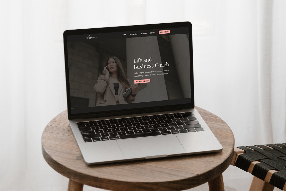 Showit Website Template - Adrian, a Templates & Theme by Capri & Rome (Photo 3 of 7)