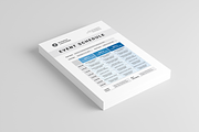 Event Schedule | MS Word & Indesign, a Stationery Template by Leaflove (Thumbnail 2 of 5)