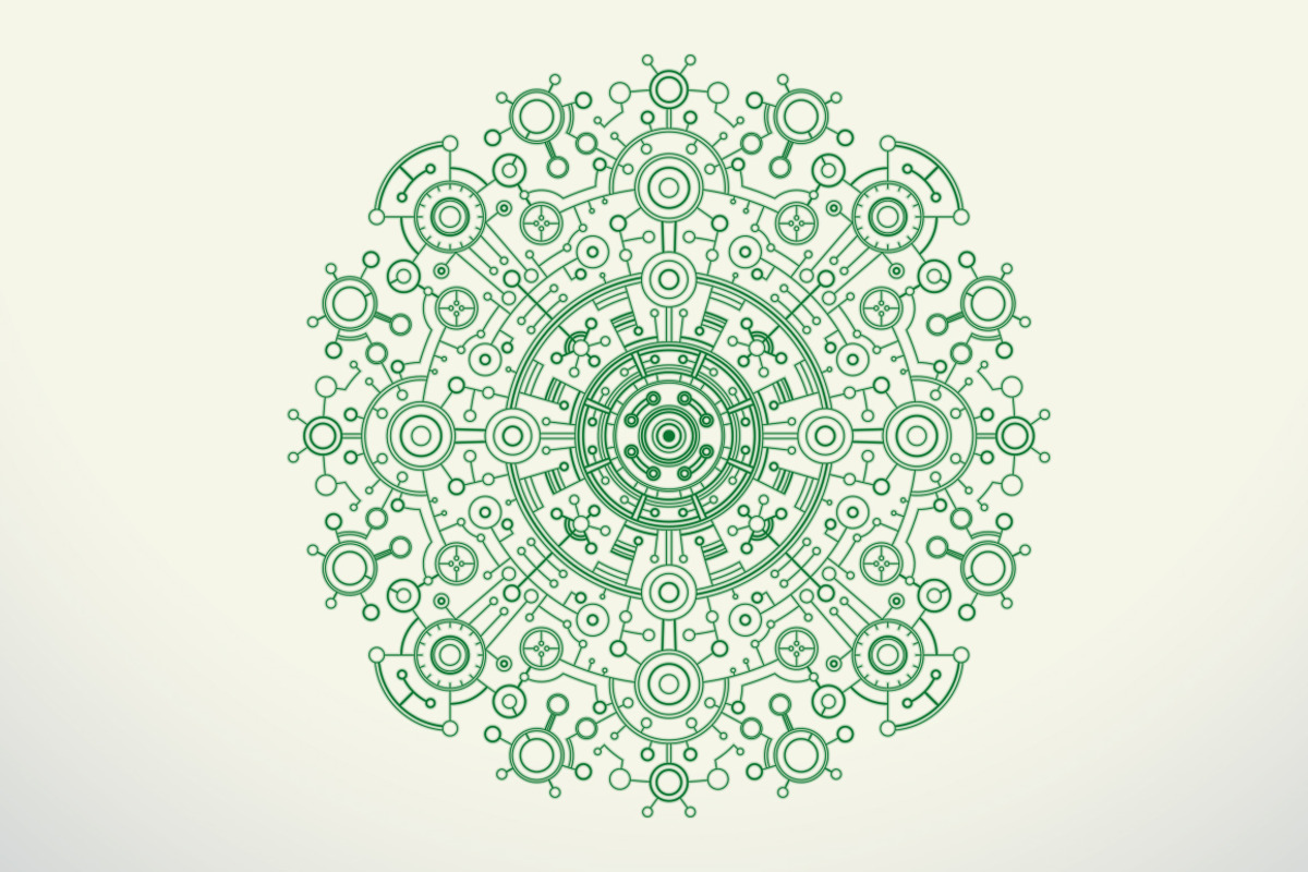 Vector Alien pattern, a Pattern Graphic by IvanNikulin (Photo 2 of 3)