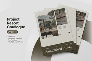 Project Resort Catalogue Template, a Brochure Template by TMint Play