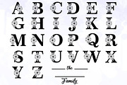 Floral Alphabet Letter SVG Bundle, a Graphic by D2PUTRI (Thumbnail 11 of 15)