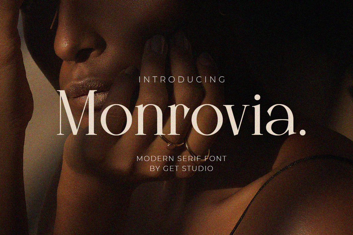 Monrovia - Modern Serif Font, a Serif Font by Get Studio (Photo 1 of 16)
