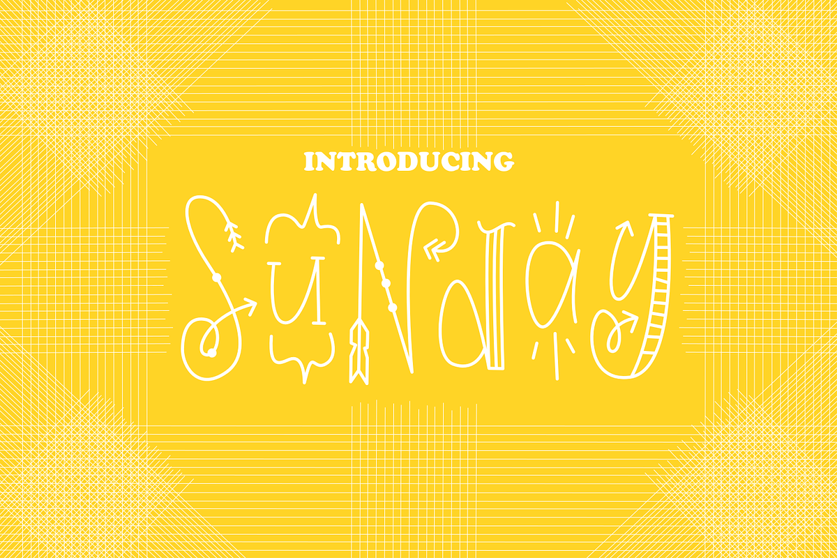 Sunday - A Quirky Font!