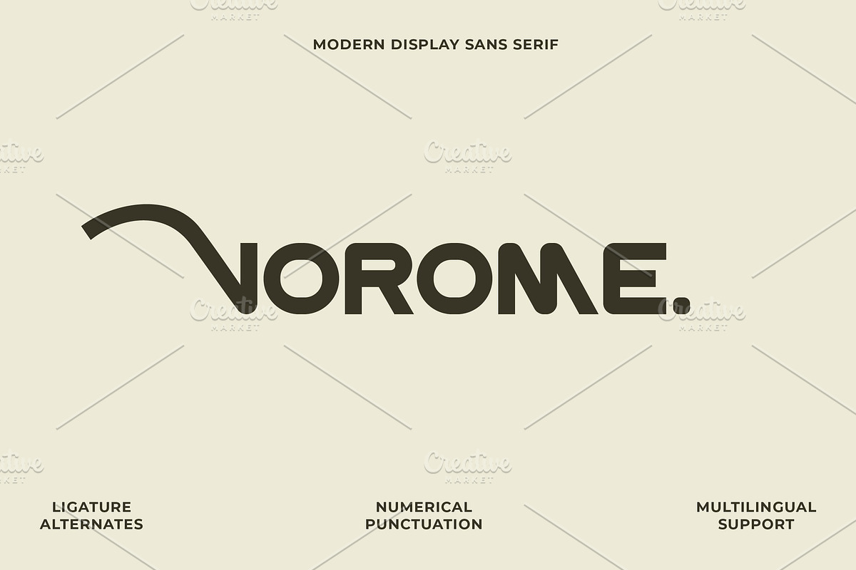 Vorome Logo Sans Font, a Sans Serif Font by Artiveko (Photo 1 of 8)