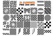 Retro Clipart Bundle Groovy Elements, a Graphic by Brush Lab (Thumbnail 6 of 14)