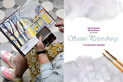 Saint-Petersburg watercolor sketches, an Object Illustration by NataliMiasStore (Thumbnail 1 of 9)