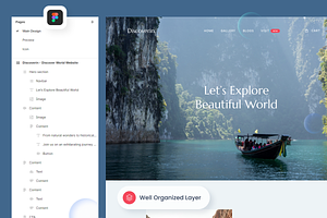 Discoverin - Discover World Website