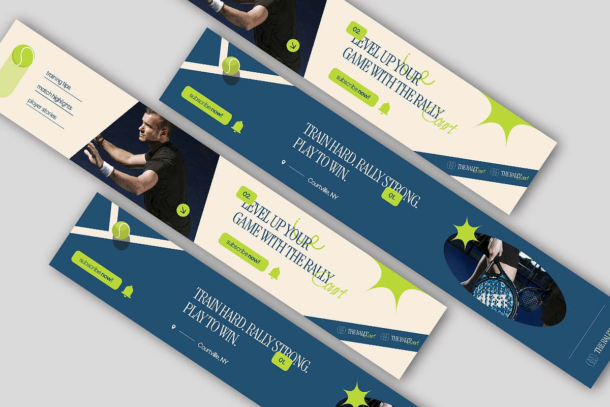 The Rally Court - Youtube Banner, a Social Media Template by VUNIRA (Photo 3 of 3)