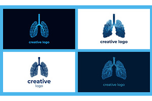 Lung creative logo. Lungs logos, a Healthcare Illustration by Stock-Smart-Start