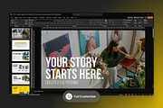 Creative Agency Pitch PowerPoint, a Presentation Template by SLAB! Design (Thumbnail 3 of 9)