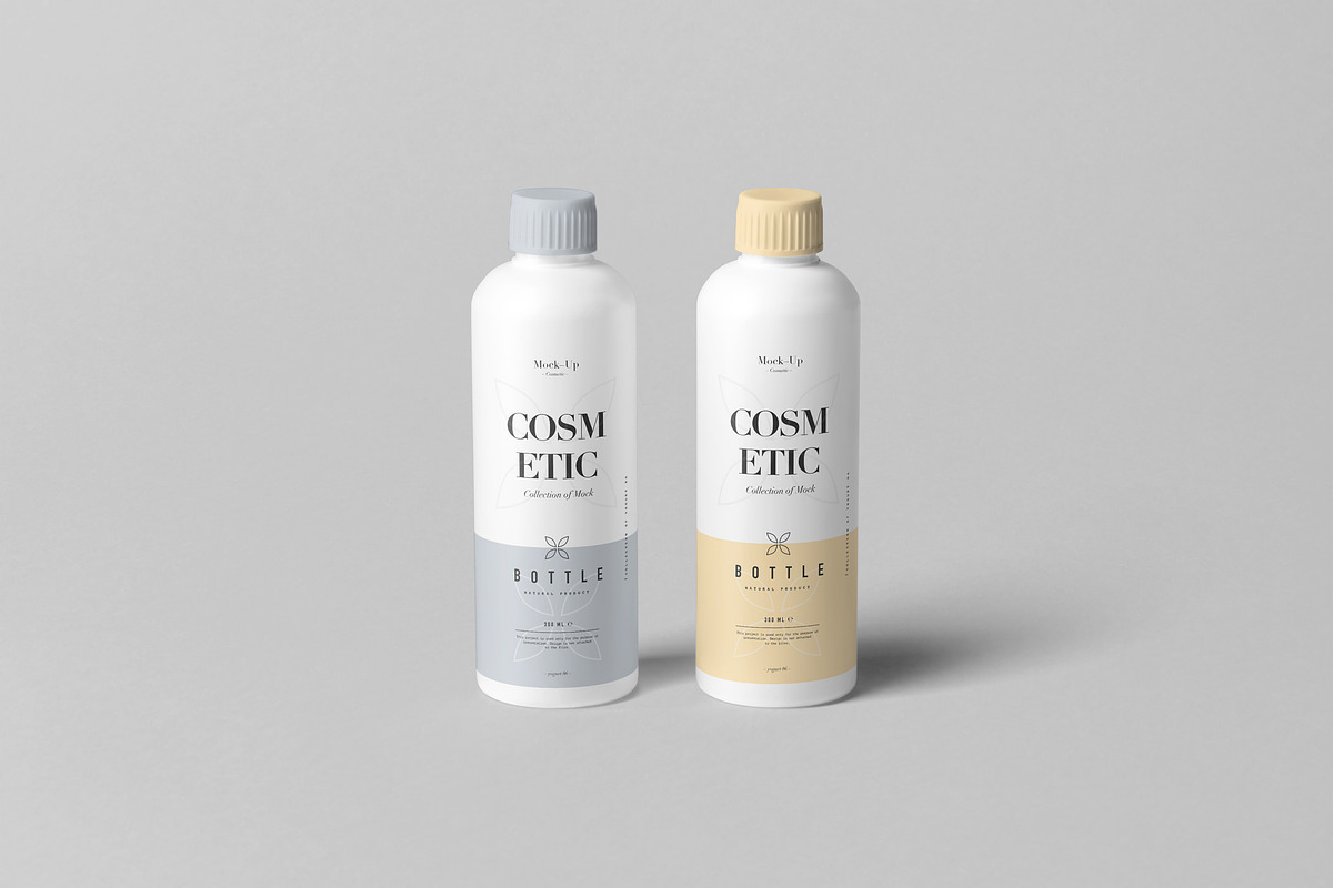 Cosmetic Bottle Mock-up, a Packaging Mockup by Yogurt86 (Photo 2 of 11)