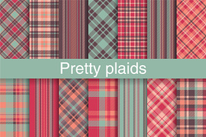 #109 Pretty Modern Plaid Patterns, a Pattern Graphic by Plaid4You