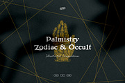 Palmistry, Zodiac & Occult, an Illustration by Nomad Visuals (Thumbnail 1 of 13)