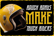 Ugly Biker - Condensed Retro Font, a Serif Font by JumboDesign (Thumbnail 3 of 6)