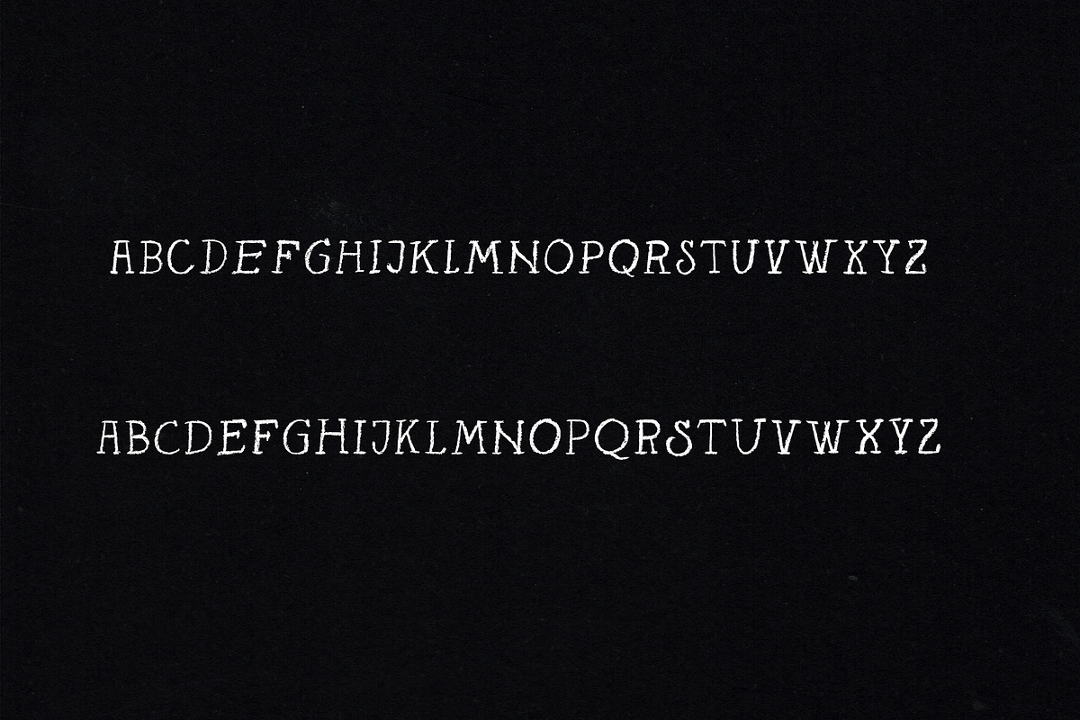 Sebastien chalk font preview 2