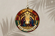 Unto Us A Child Is Born Nativity PNG, a Seasonal Illustration by CrexoraLab (Thumbnail 3 of 3)