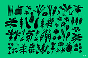 FARMERS MARKET | HAND DRAWN SHAPES, a Food Illustration by Favete Art (Thumbnail 4 of 23)