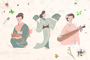 Vector Geisha Art, a Person Illustration by Lucyinyourheart (Thumbnail 5 of 6)