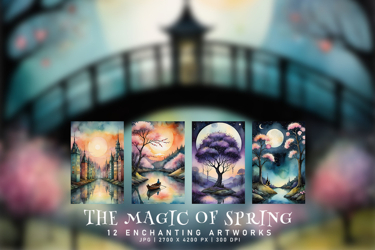 The Magic of Spring, a Decorative Illustration by Digital Art Creations (Photo 1 of 7)