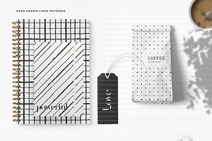 Grids & Lines Seamless Patterns