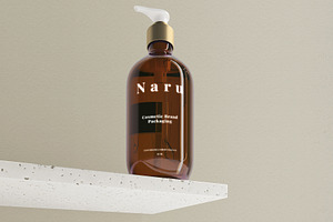 Naru - Bottle Branding Packaging