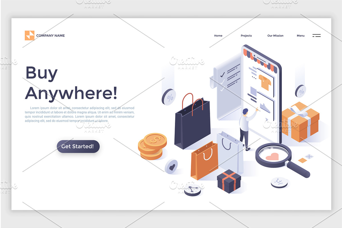 Isometric Solutions Mini. Part 2, a Templates & Theme by Andrew Kras Design (Photo 20 of 21)