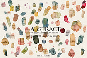 Abstract Watercolor Splotches PNG, a Decorative Illustration by whiteheartdesign (Thumbnail 12 of 15)