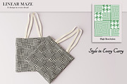 Linear Maze Prints & Patterns, a Pattern Graphic by GND ART STUDIO (Thumbnail 6 of 8)
