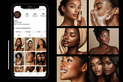 Melanin Skincare Stock Photos, a Person Photo by HAYAG Creatives (Thumbnail 5 of 8)